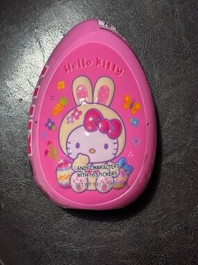 New! Easter Bunny Hello Kitty Giant Egg with Candy and stickers inside❣️